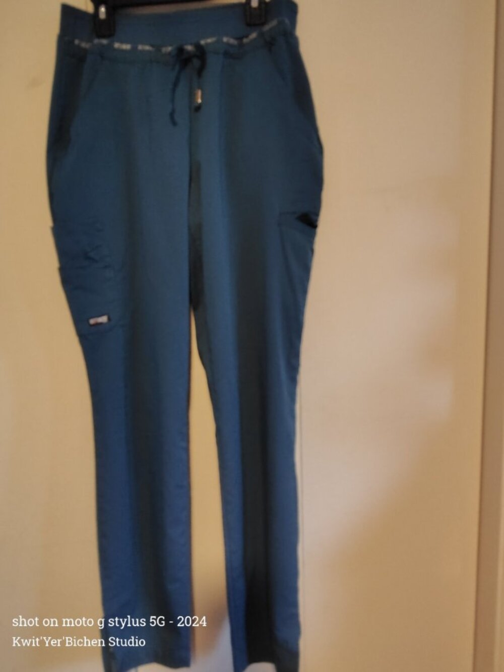 Grey's Anatomy teal scrub pant sz sm